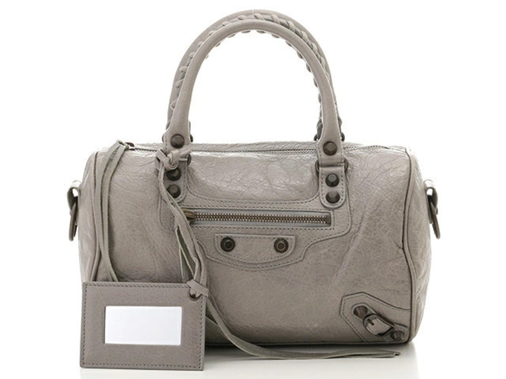 Balenciaga shoulder bag Twiggy gray
